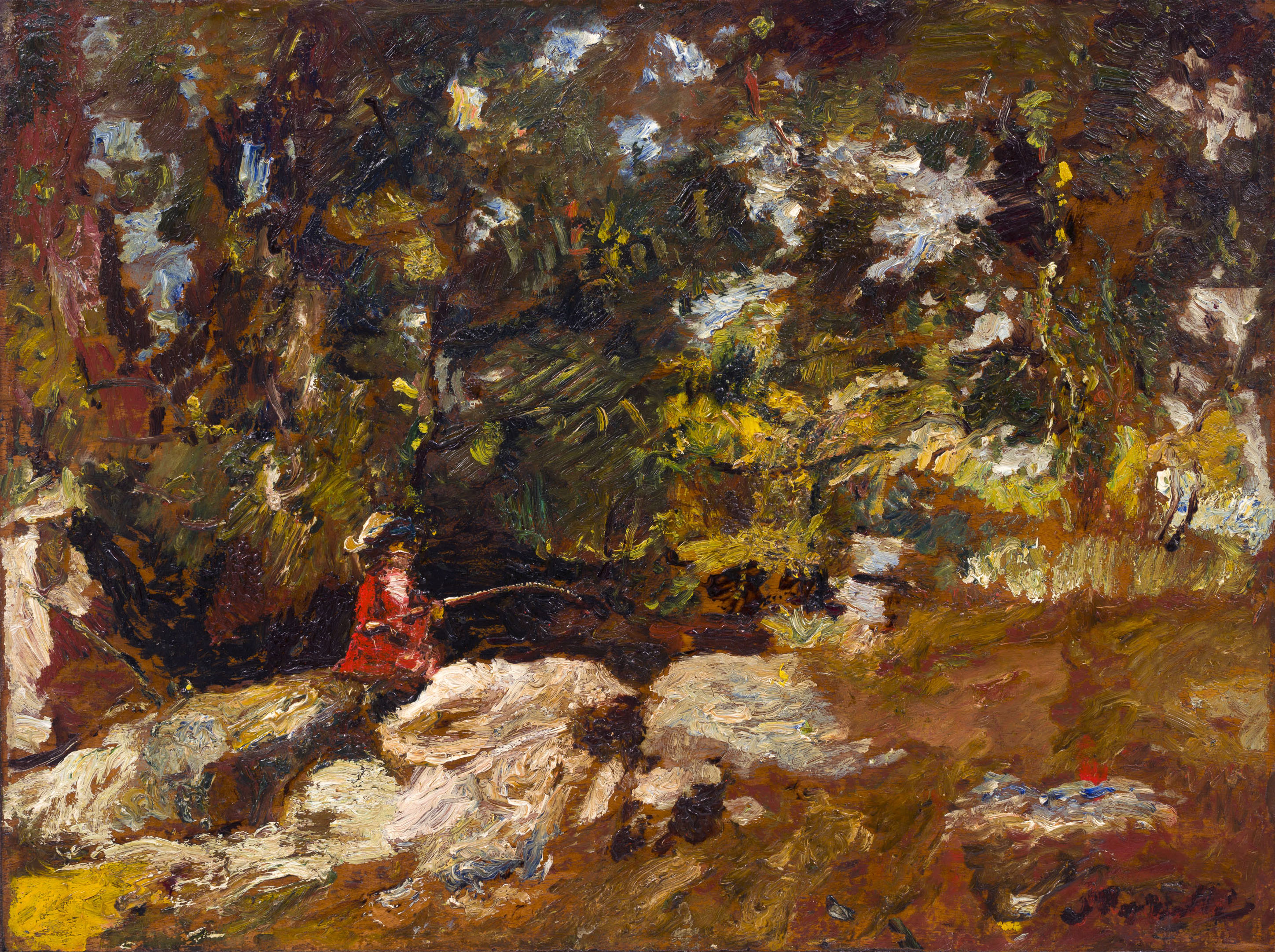 Le Pêcheur (The fisherman) April in Paris